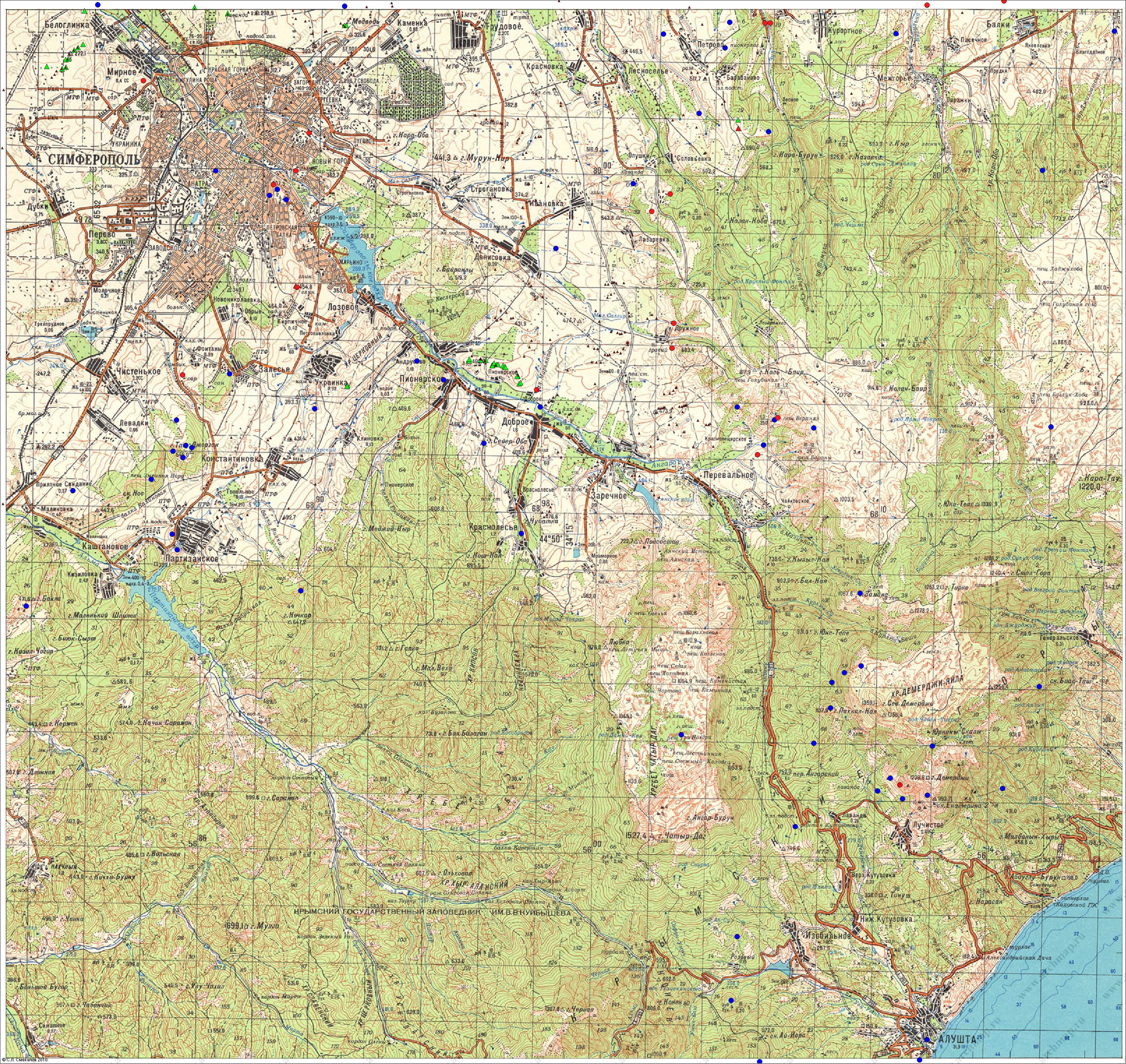 Топографическая карта. Топографическая карта Крыма Генштаб 500м. Топографическая карта Крыма Генштаб. Карты Генштаба l-36. Топографические карты Крыма 1 25000.