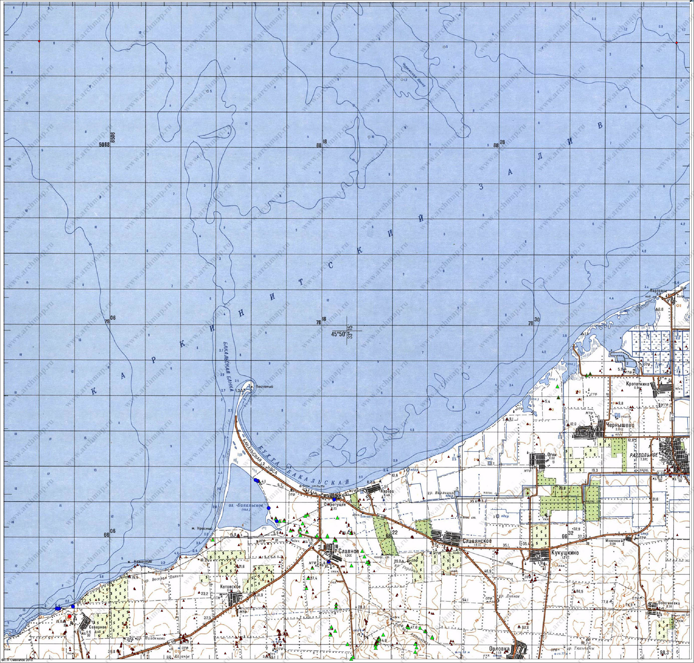 Топографическая карта l 36 - 87 фото